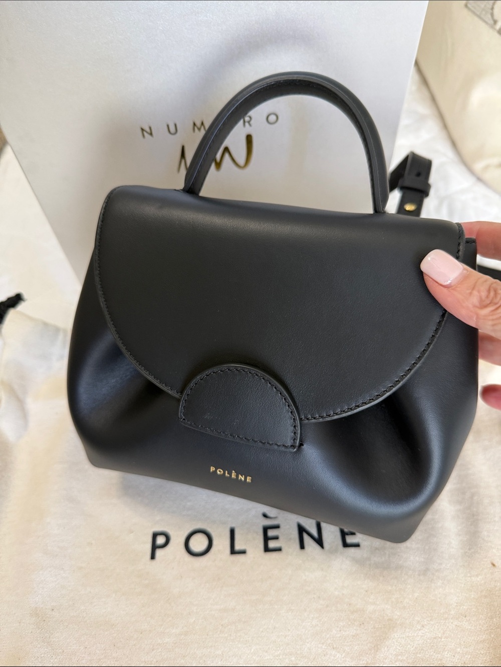 Polene Numero Uno Nano Black LIKE NEW